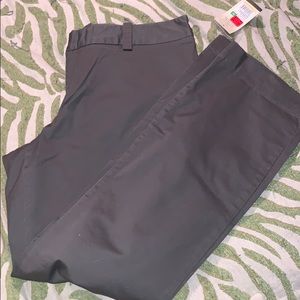 NWT Merona Modern Chino Gray Pants size 12